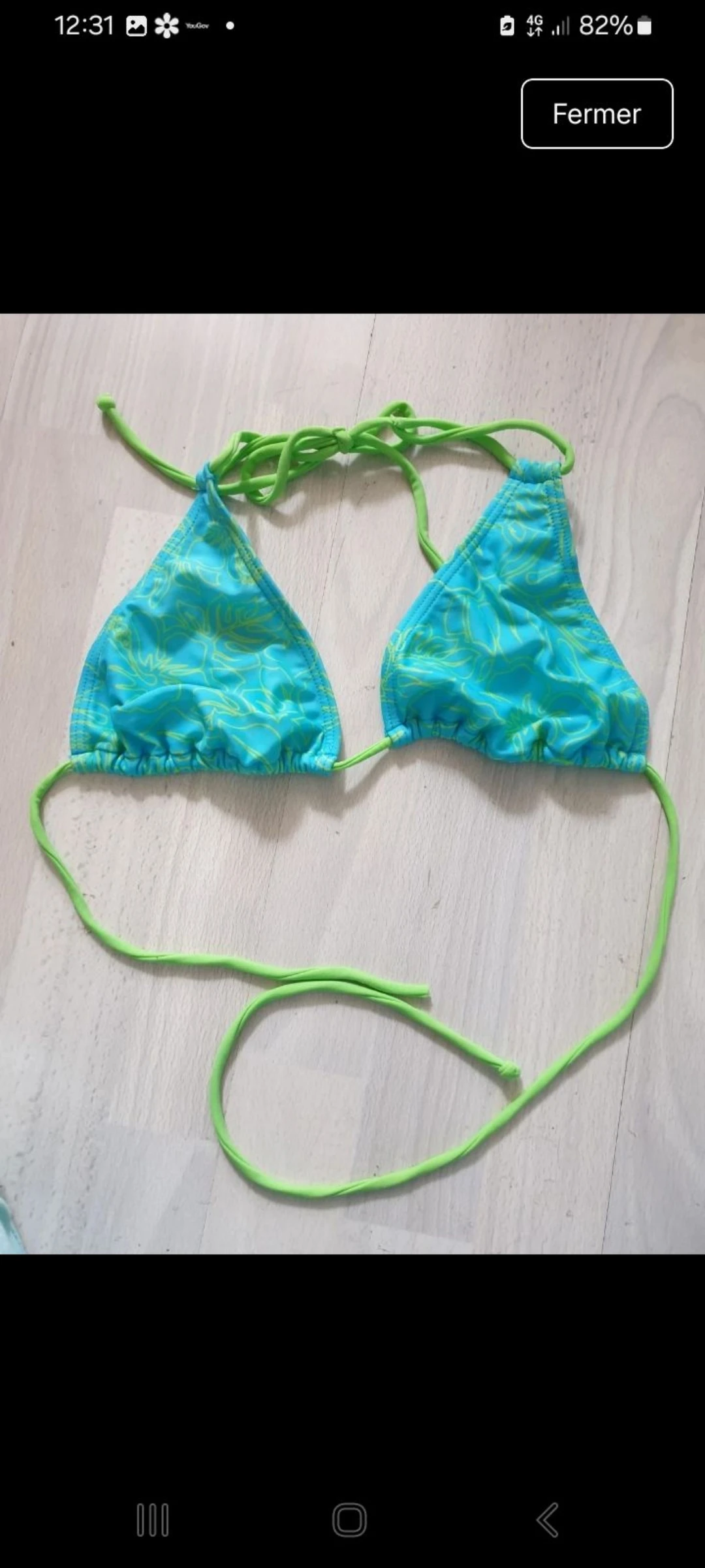 Magnifique haut de maillot L